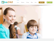 Tablet Screenshot of one-child.com